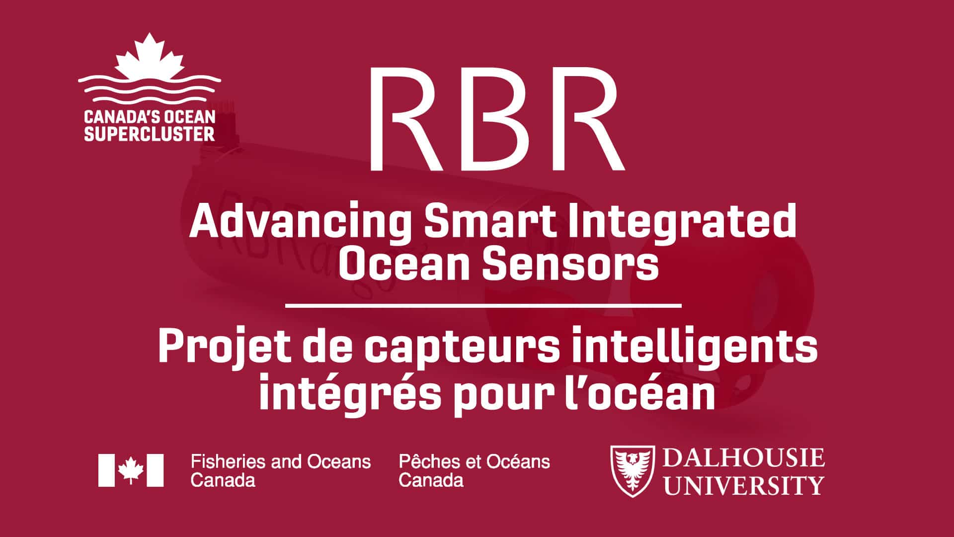 Canada’s Ocean Supercluster awards collaboration between RBR, DFO, and Dalhousie.
