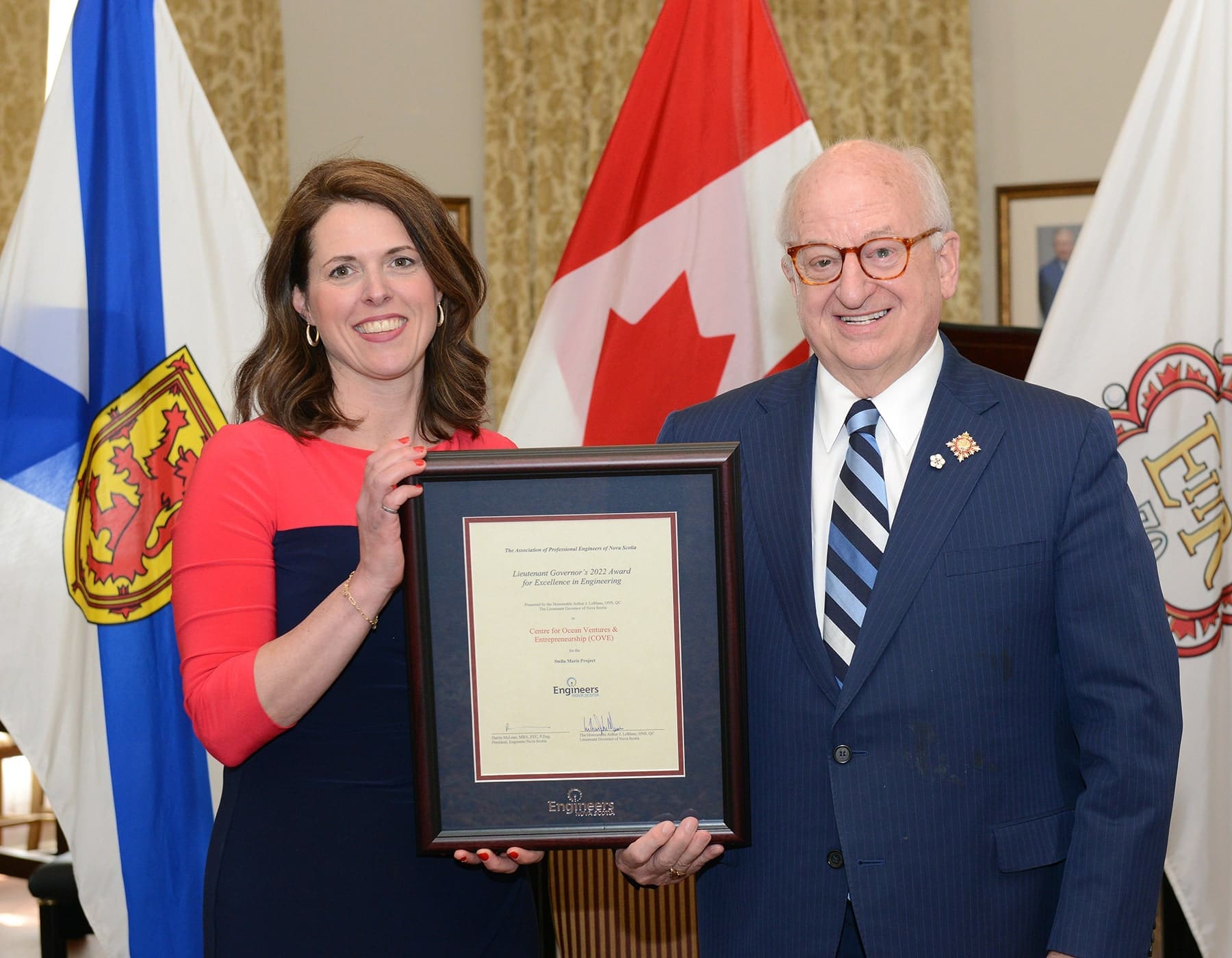 COVE’s Stella Maris recognized for Excellence in Engineering